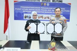 UBB-Polda Babel jalin kerjasama perkuat sinergi akademik dan kepolisian