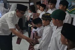Buka puasa bersama, Polresta Pangkalpinang santuni anak yatim dari dua panti asuhan