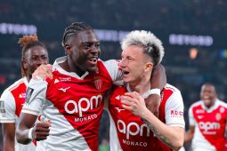 Paris Saint-Germain dibungkam AS Monaco 1-3