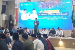 Wali Kota Jambi pererat sinergi dengan pers ajak bersama bangun kota