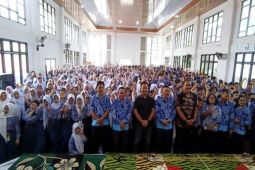 SMPN 1 Muara Teweh undang Densus sosialisasi bahaya radikalisme bagi pelajar