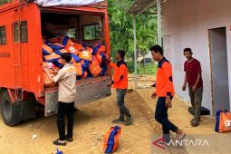BNPB pasok kebutuhan pengungsi di huntara Beutong Ateuh