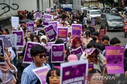 Aksi Hari Perempuan Internasional di Bandung