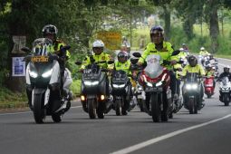 Polres Tasikmalaya Kota mengecek kesiapan jalur mudik di jalur nasional