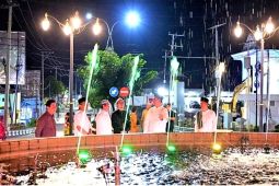 Bupati Barito Utara optimalkan penataan lampu Kota Muara Teweh
