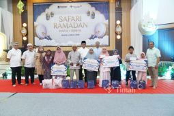 PT Timah bagikan 600 paket sembako bantu pangan warga Bangka Barat