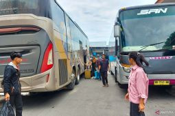 128 bus AKAP layani mudik lebaran di Provinsi Bengkulu