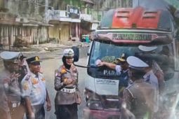 Dishub-Satlantas Pasaman Barat cek kelaikan kendaraan umum Lebaran