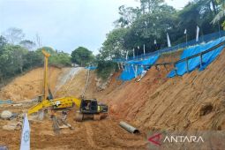 BBPJN Sumut intensifkan pembangunan dinding penahan tanah di Taput