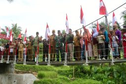 TNI Serang bangun Jembatan Garuda untuk dongkrak ekonomi warga
