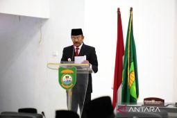 Bupati paparkan capaian dan pembangunan di paripurna HUT ke-27 Madina