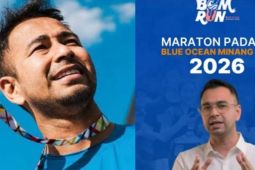 Raffi Ahmad ajak pelari se-Indonesia ramaikan BOM Run 2026 di Kota Padang