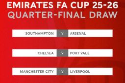 Hasil Drawing Perempat Final Piala FA: Manchester City Tantang Liverpool!