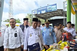 TVRI Jambi kolaborasi menggelar gerakan pasar murah jaga stabilitas pangan