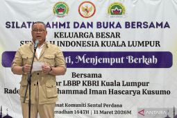 Dubes RI untuk Malaysia ucapan selamat Idul Fitri 1447 H dan imbau pemudik lengkapi dokumen