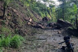 Longsor terjadi lagi di jalan menuju Tempur Jepara hingga tutup akses