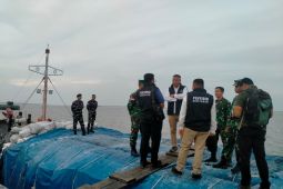 Kemenhut-TNI AL gagalkan penyelundupan 200 ton arang bakau di Riau