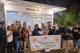 PT AGM berbagi kebahagiaan Ramadhan bersama para pewarta HSS