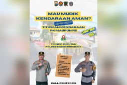 Polrestabes Surabaya sediakan penitipan kendaraan gratis saat mudik