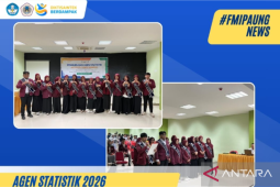 Sejumlah mahasiswa FMIPA UNG jadi agen statistik