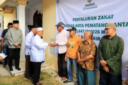 Baznas Siantar salurkan zakat kepada 520 mustahik