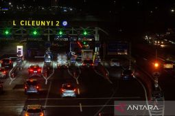 Arus mudik awal Tol Cileunyi
