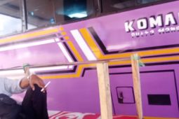 Terminal Bus  Lebak gencar lakukan pemeriksaan kendaraan