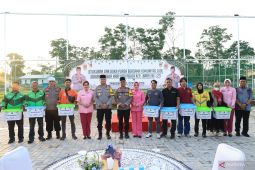 Polda Babel gelar buka puasa bersama komunitas ojol pada HUT ke-23