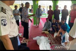Rutan Mentok latih warga binaan tata cara pemulasaraan jenazah