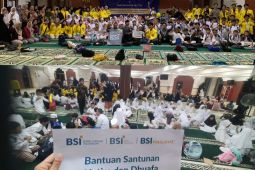 FUSI FTUI dan Bank Syariah Indonesia gelar buka puasa bersama dan santunan
