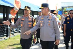 Kapolda Babel tinjau Pelabuhan Tanjung Kalian Mentok, pastikan arus mudik aman lancar