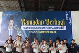 2.500 paket bantuan sosial Kemenimipas sasar warga Gabion Belawan