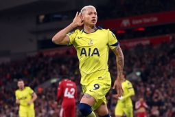 Gol telat Richarlison batalkan kemenangan Liverpool atas Tottenham di Anfield