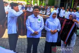 Prof Sumper Mulia Harahap disambut meriah di Kampus UIN Syahada Padangsidimpuan