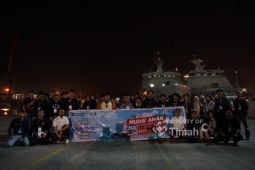 PT Timah-TNI AL berangkatkan ribuan peserta mudik gratis ke Babel