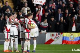 Pathe Ciss selamatkan Rayo Vallecano dari kekalahan saat jamu Levante