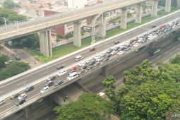 63.275 kendaraan tinggalkan Jakarta lintasi Jalan Layang MBZ H-4 Idul Fitri