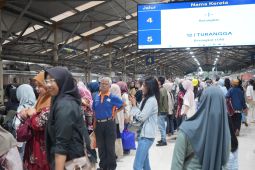 Okupansi di KAI Daop 2 Bandung mencapai 83 persen pada saat mudik 2026