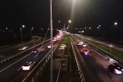 Arus lalu lintas jalan Tol Cipali meningkat hingga 80 persen