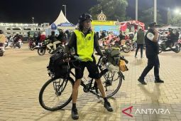 Kisah Verri Sanovri, mudik bersepeda ke Palembang sejak 2018