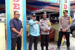 Bupati dan Kapolres tinjau Pospam Boliyohuto jelang Idul Fitri