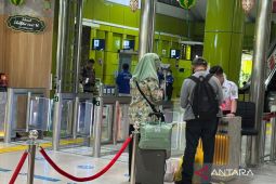 17.231 pemudik berangkat dari Stasiun Gambir pada Jumat