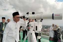 Hilal tak terlihat di Palembang