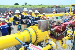 Pemerintah lakukan pengaliran gas perdana pipa transmisi Cisem 2 KITB