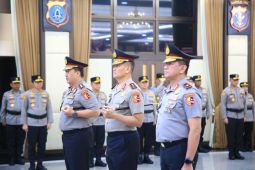 Polri gelar upacara kenaikan pangkat perwira tinggi
