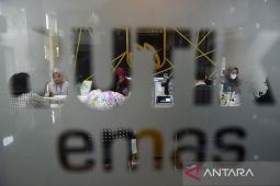 Harga emas UBS dan Galeri24 di Pegadaian Rabu turun