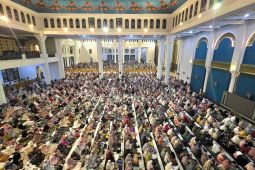 Gubernur Jatim-Mensos dijadwalkan shalat Id di Masjid Al-Akbar