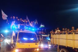 Pawai takbir keliling Idul Fitri 1447 Hijriah di Belitung berlangsung meriah