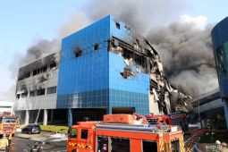 14 orang hilang, 50 terluka dalam kebakaran pabrik di Korea Selatan
