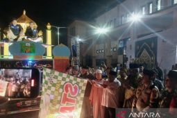 Ratusan umat Islam di Mimika semarakkan malam takbiran sambut Lebaran